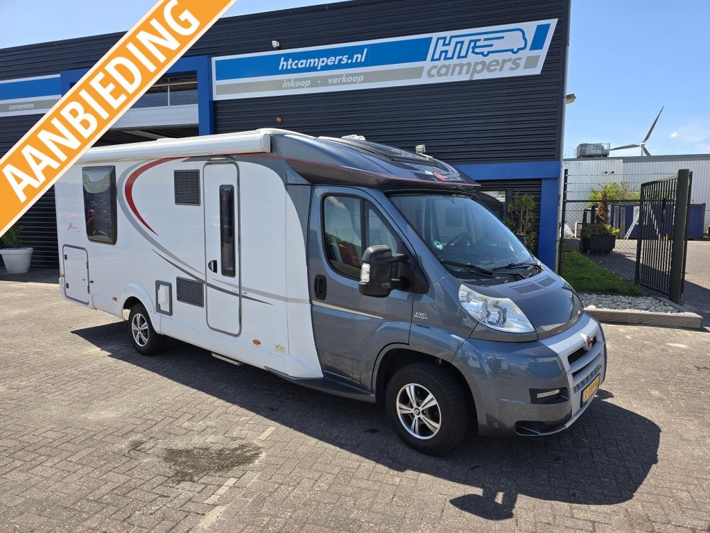 Bürstner Nexxo T 740 2012 Queensbed Meeneem prijs!!, Luifel, Standaard zit, Ringverwarming, Fiat
