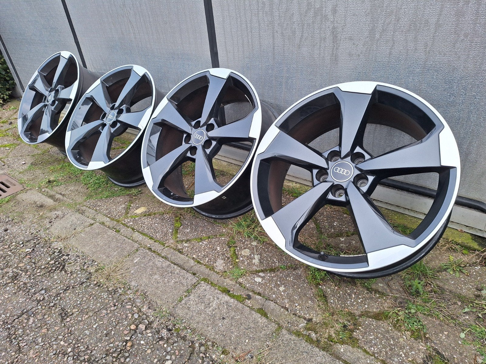 20" Originele Audi Rotor velgen 5x112. Q5 A4 A6 VW Golf, Auto-onderdelen, Banden en Velgen, Gebruikt, Velg(en), Ophalen of Verzenden