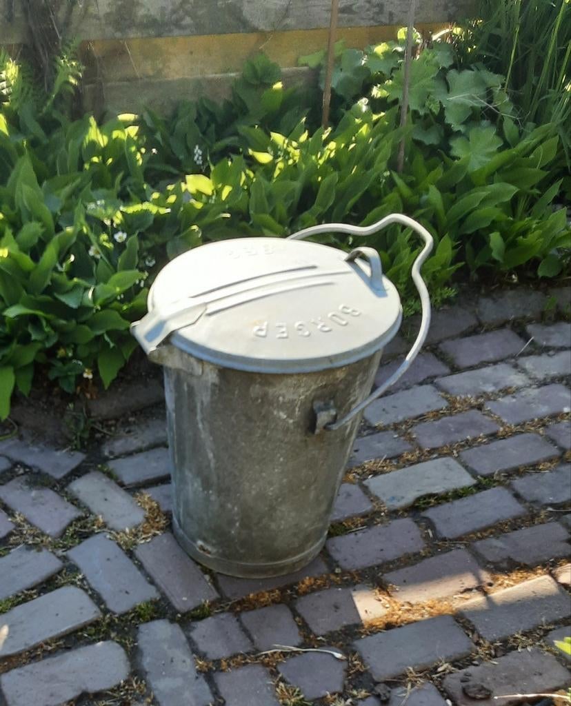 Zinken afvalemmer - opknapper voor de handige klusser, Ophalen