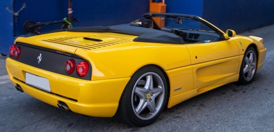 Ferrari F355 F1 Spider Geel 1:18 P18177CCHA BBR PRE-ORDER