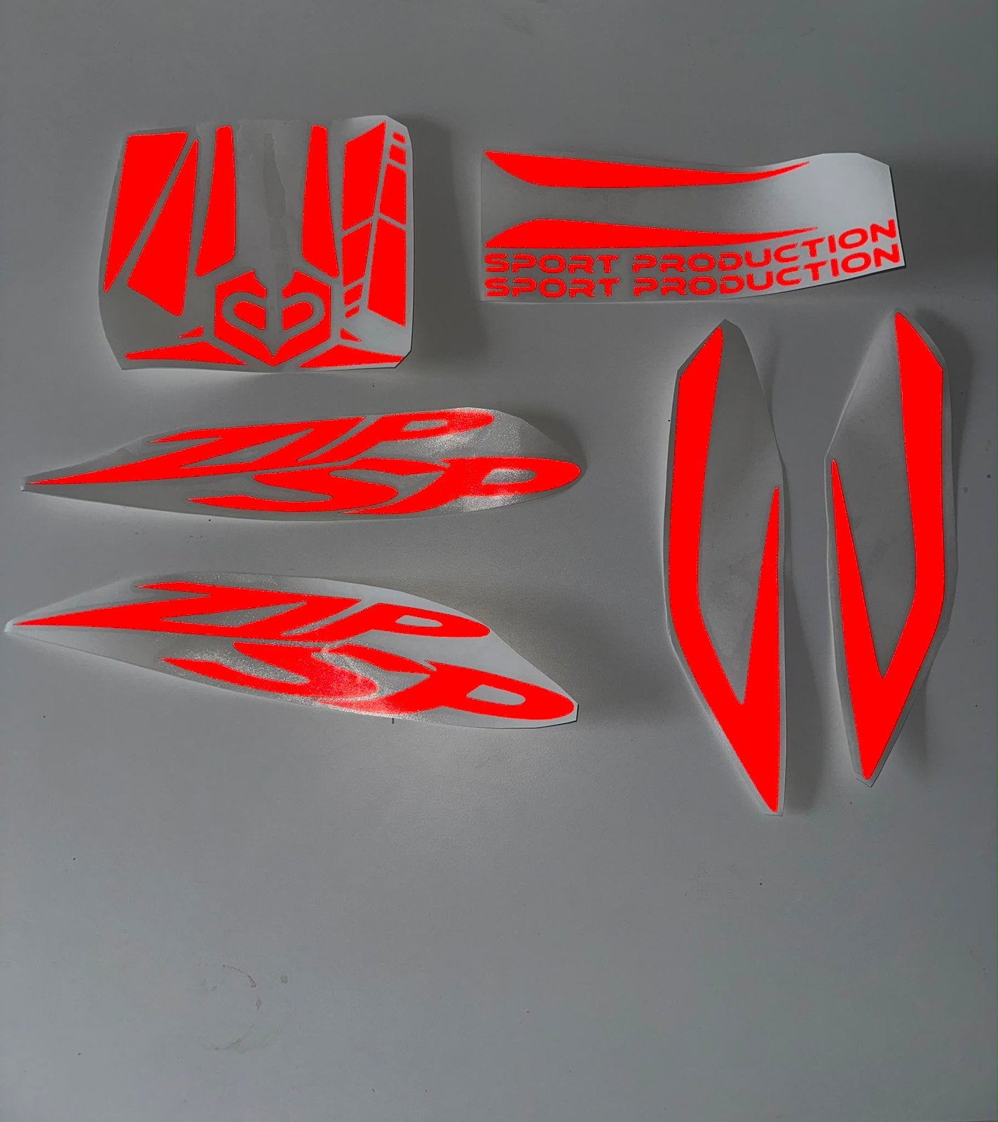 Reflecterende Stickerset voor Piaggio Zip SP - Sport, Ophalen of Verzenden, Nieuw, Overige typen