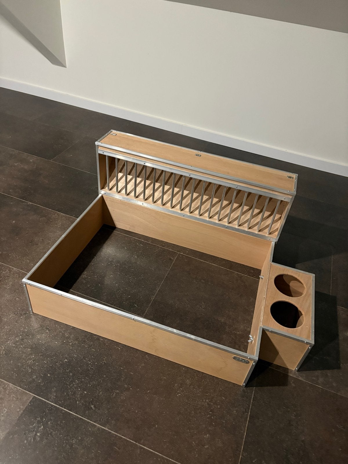 Konijnen toilet / knaagdier toilet XXL - hooiruif - voerbak, Dieren en Toebehoren, Ophalen, Zo goed als nieuw, Voerbakje