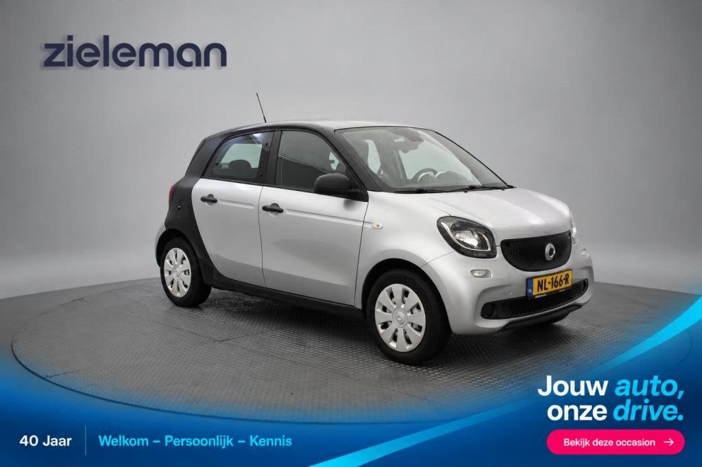 Smart FORFOUR 1.0 Pure 5 Deurs - Airco, Cruise, Auto's, Gebruikt, Met garantie (alle), 4 stoelen, Handgeschakeld