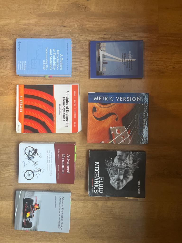 Studieboeken TU Delft (Thermodynamica, Mechanica), Ophalen of Verzenden, Beta, Gelezen, WO
