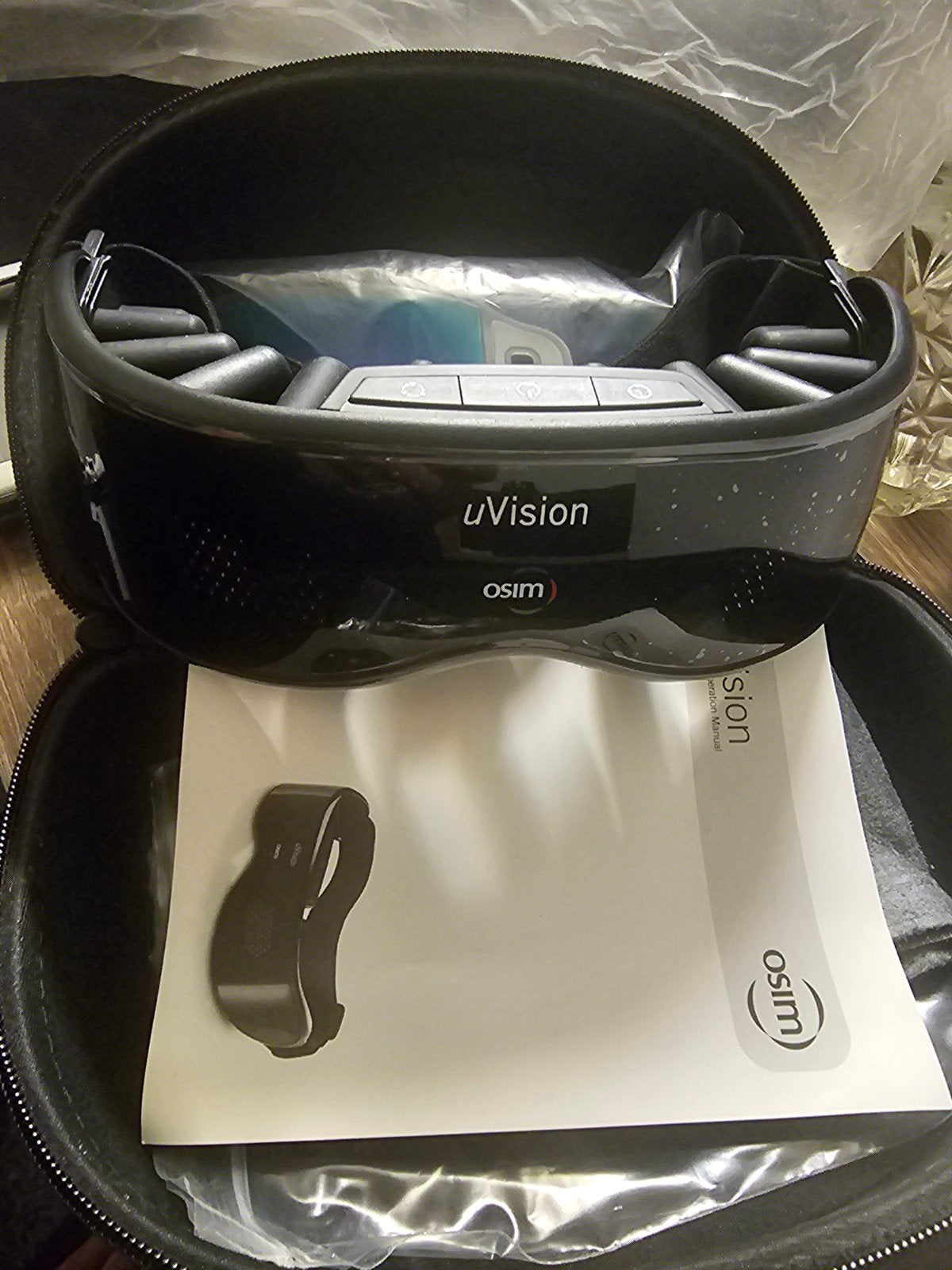 OSIM uVision Oogmassageapparaat - Ontspanning voor de ogen, Ophalen, Zo goed als nieuw, Overige typen