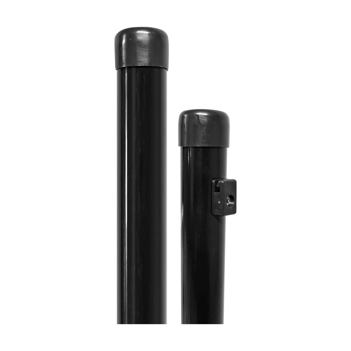 2x Zwarte Tuinpalen Bel Garden – 260 cm – Ø 60 mm – Staal, Ophalen, Nieuw, 250 cm of meer, Palen