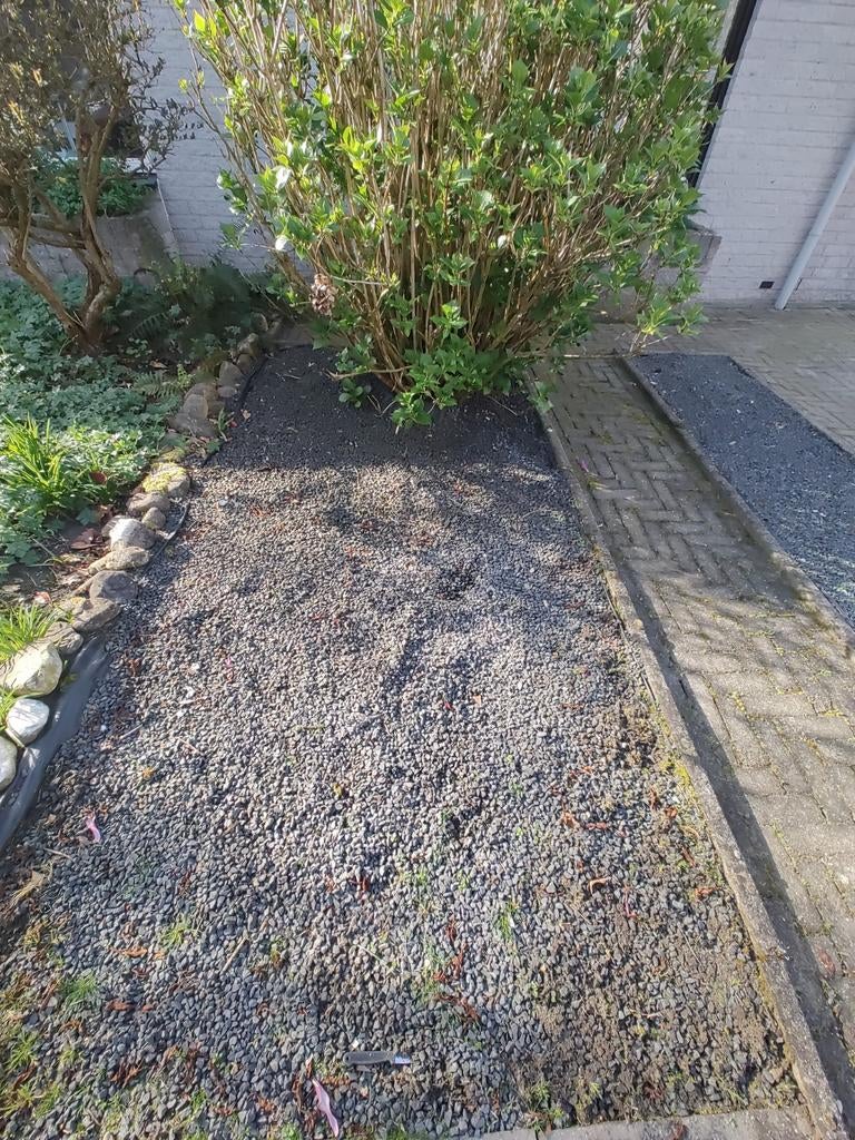 Gratis kiezel / grijze split 8 mm, Ophalen, Basalt, Split