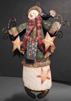 Wanddecoratie Sneeuwpop., Ophalen of Verzenden, Nieuw