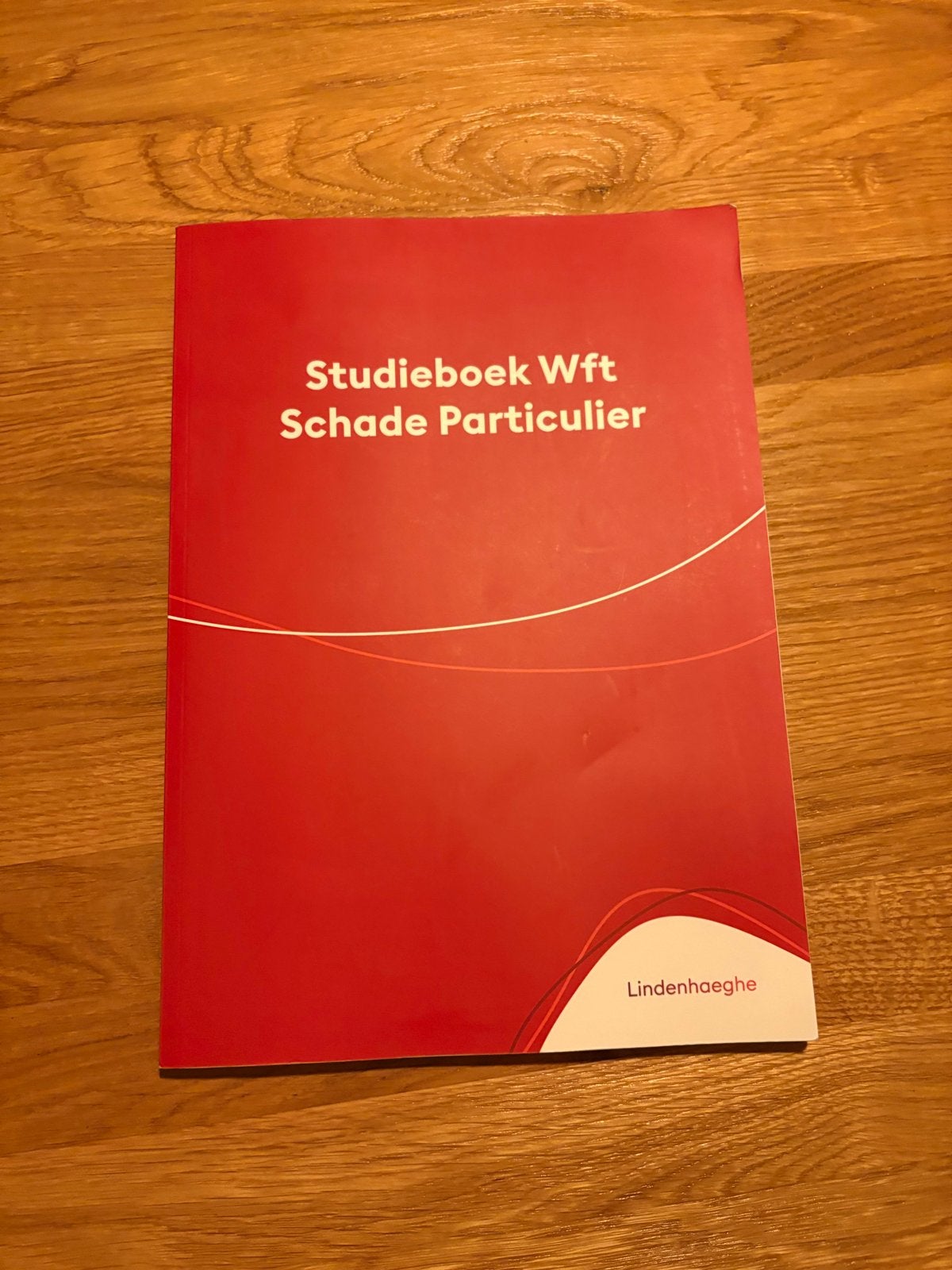 Studieboek Wft Schade Particulier - Lindenhaeghe, Ophalen of Verzenden, Zo goed als nieuw, Overige niveaus