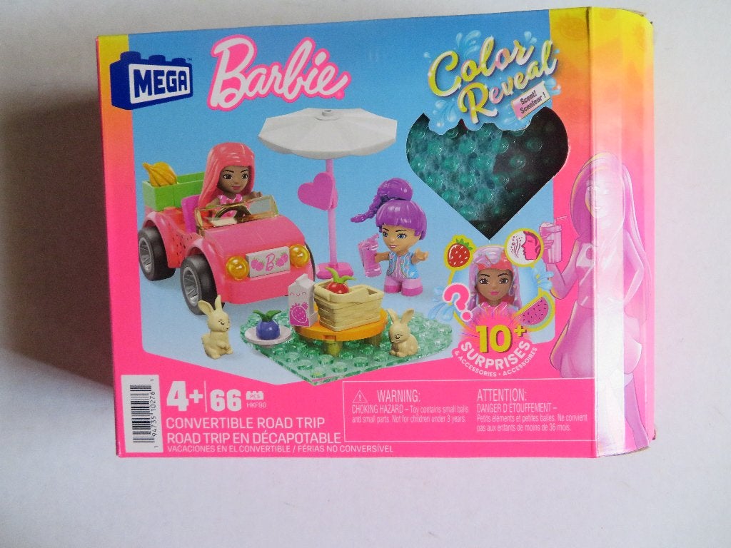MEGA - BARBIE --CONVERTIBLE ROAD TRIP, Ophalen of Verzenden, Jongen of Meisje