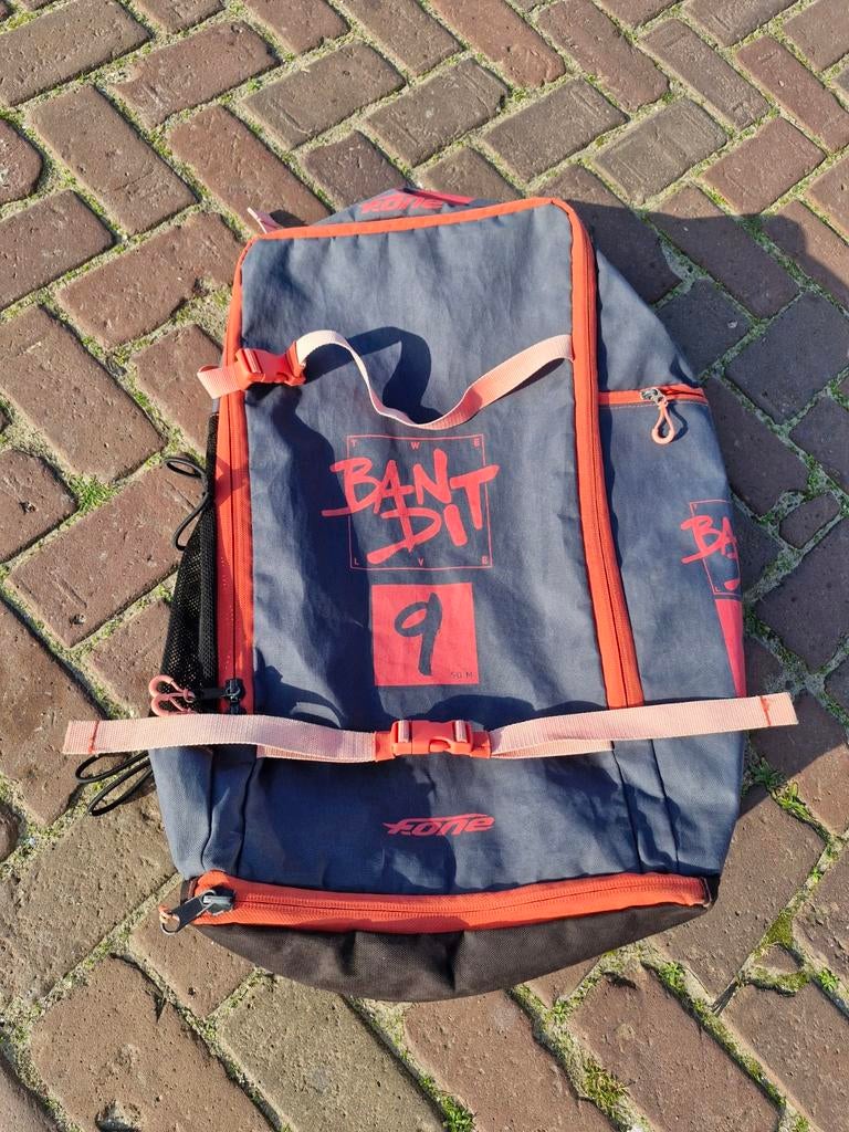 F One Bandit 9, 10 en 11m, Watersport en Boten, Geen board, Ophalen, Gebruikt, Kite