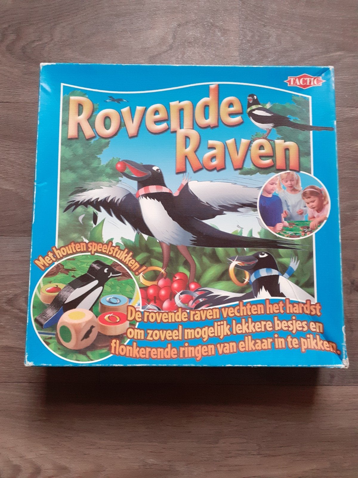 Bordspel rovende raven, in goede staat, Drie of vier spelers, Ophalen of Verzenden, Gebruikt