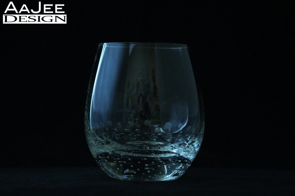 Spijkerglas glas – Ingesloten bellen, gecontroleerde bubbels, Ophalen of Verzenden, Gebruikt, Overige typen