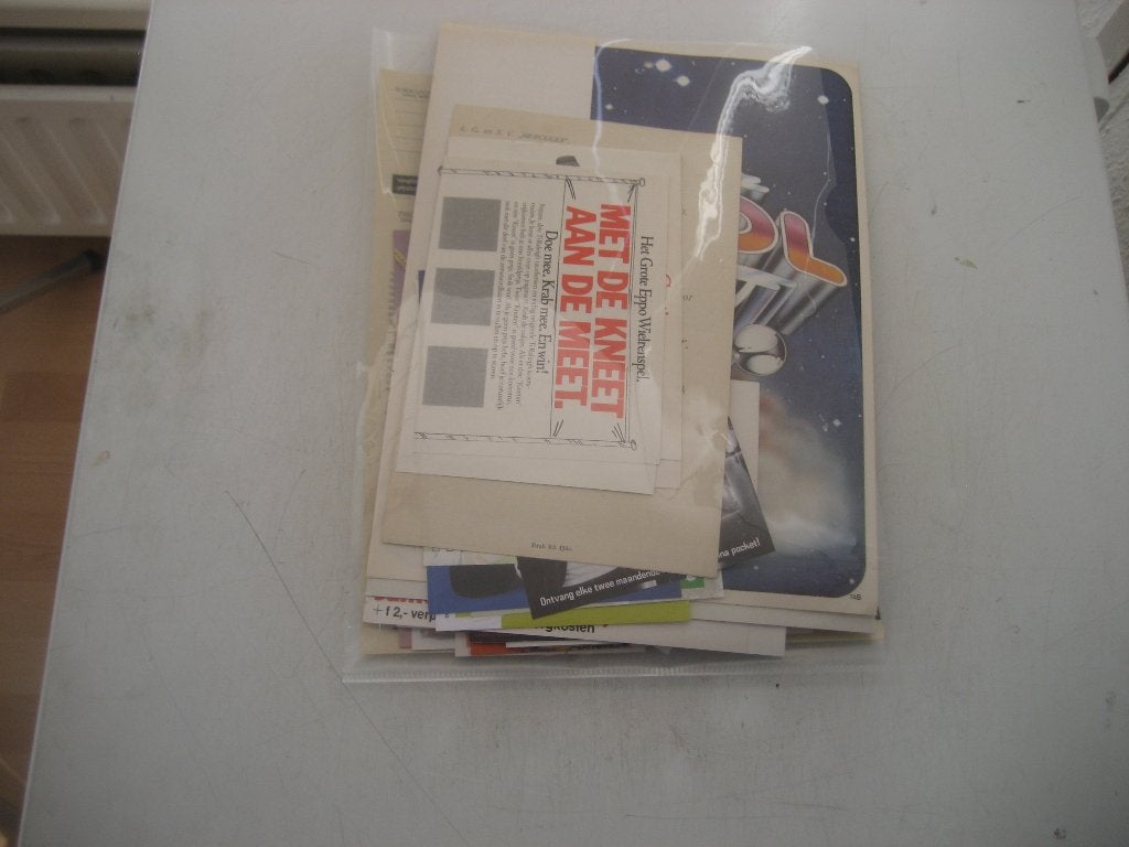 map reclame folders brochures, Ophalen of Verzenden, Gelezen, Folder