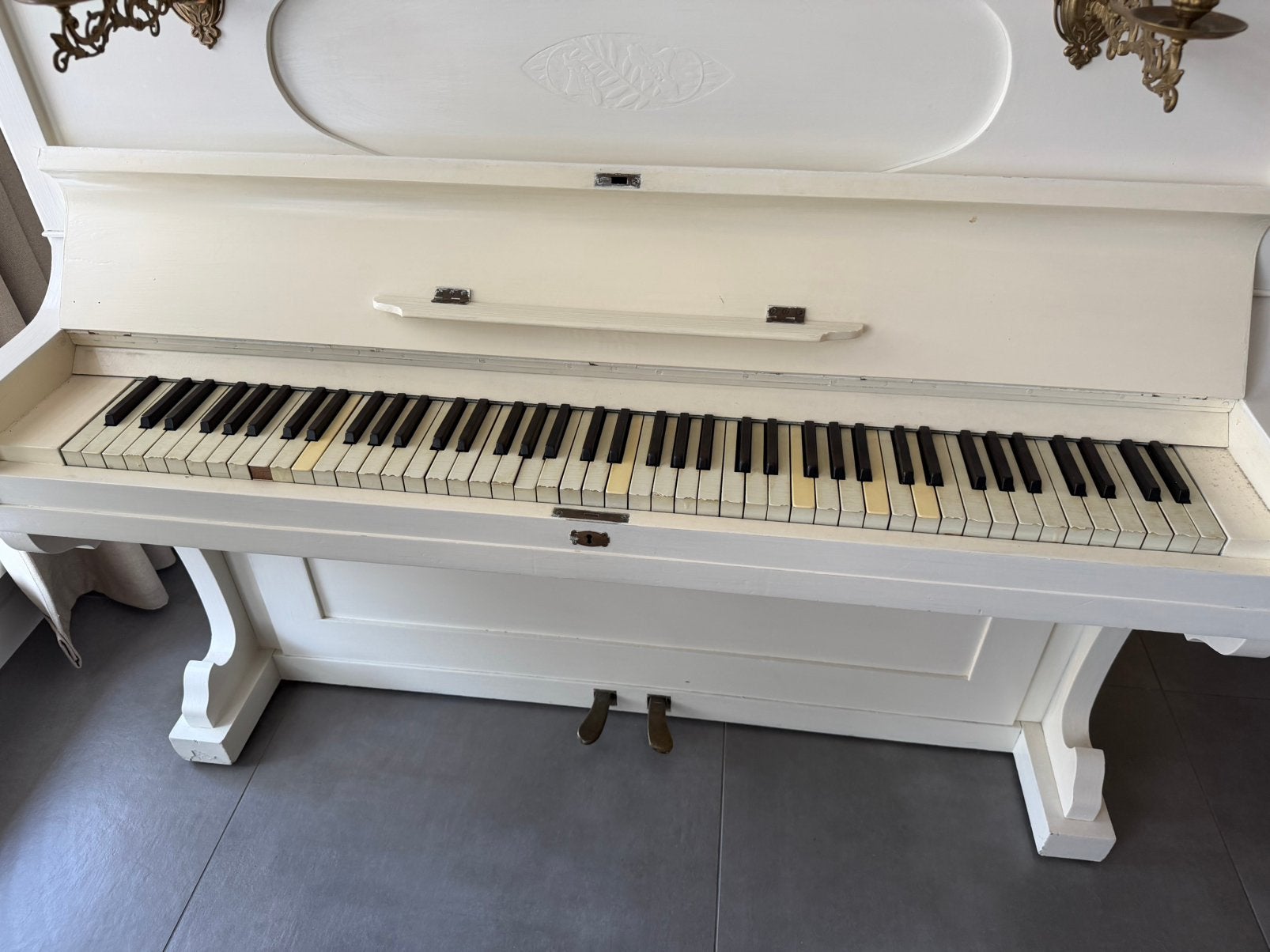 Piano GRATIS ophalen, Ophalen, Gebruikt, Wit, Piano