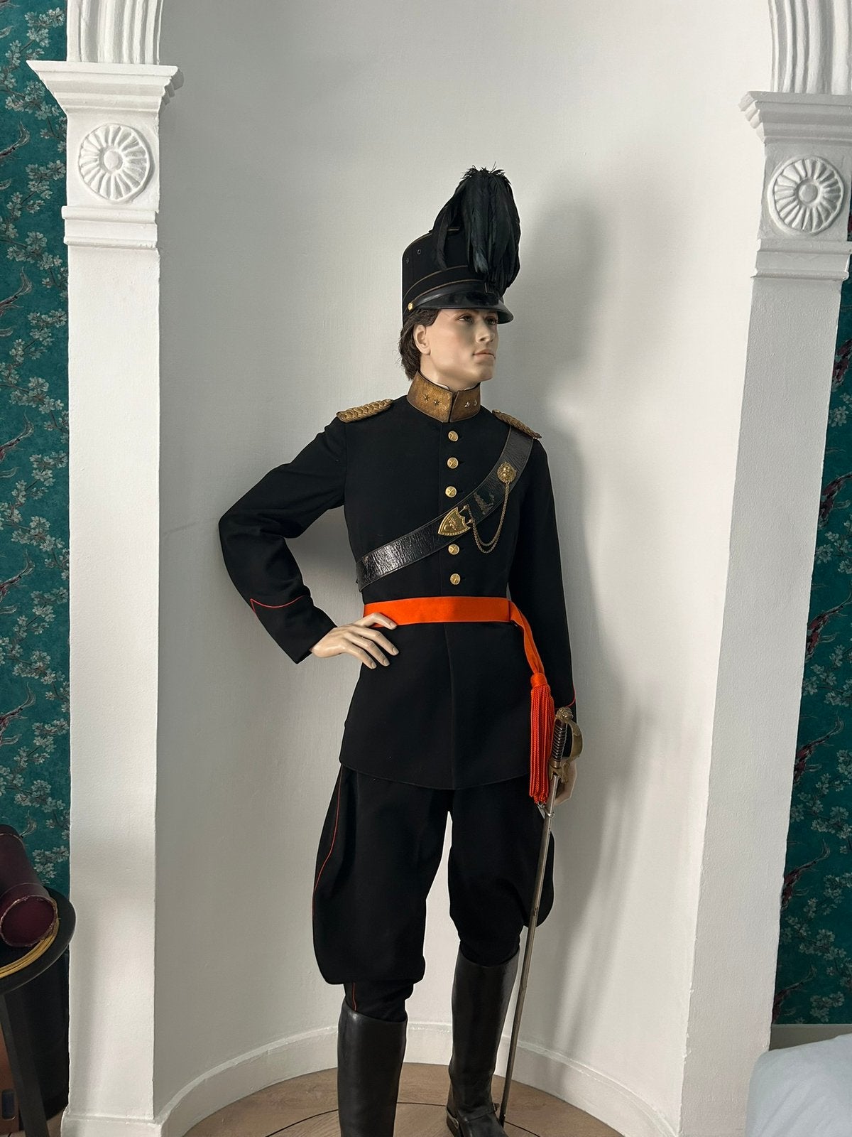 Gala tenue artillerie pre-1940 compleet, Verzamelen, Militaria | Tweede Wereldoorlog, Ophalen, Landmacht, Nederland, Kleding of Schoenen