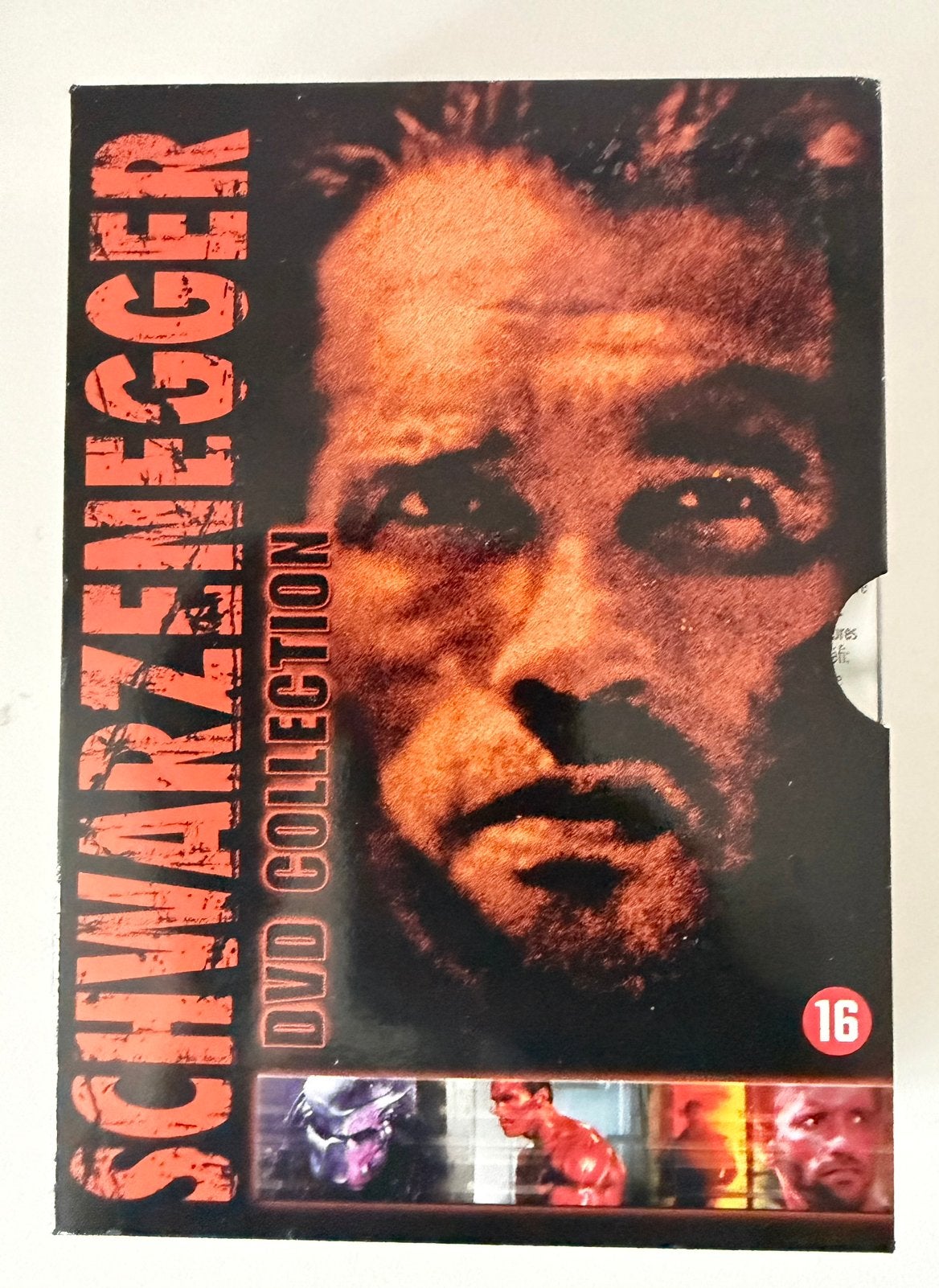 Schwarzenegger DvD Collectie NLO, Cd's en Dvd's, Engels, Vanaf 16 jaar, Verzenden, Actie