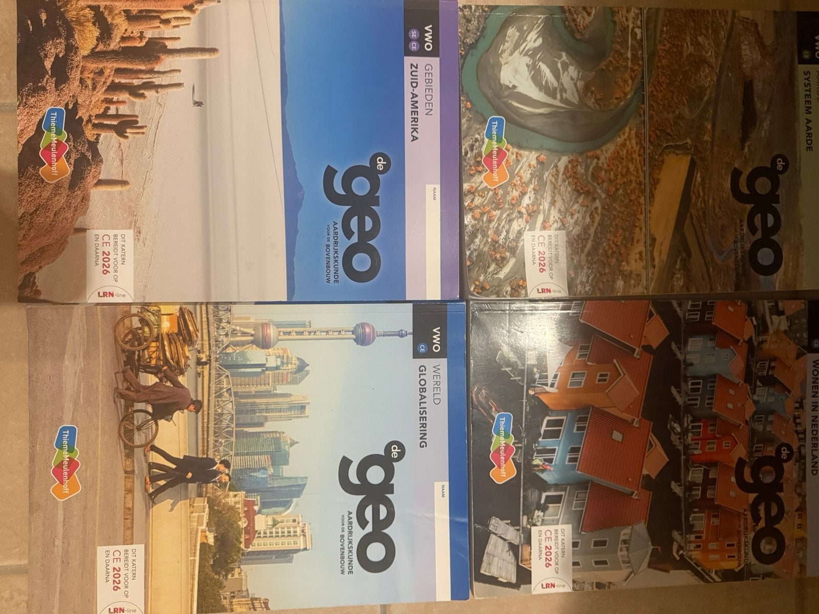Geo Aardrijkskunde VWO, Ophalen, Zo goed als nieuw, VWO, Aardrijkskunde