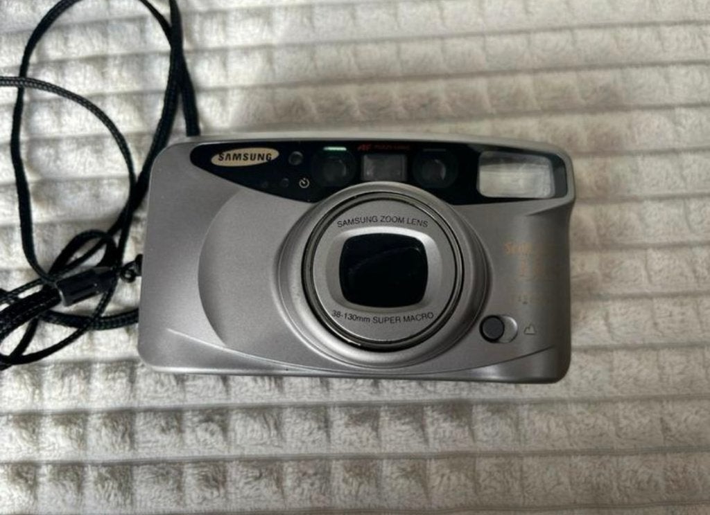 :Samsung slim zoom 130S analoge camera, Ophalen of Verzenden, Gebruikt, Compact, Samsung