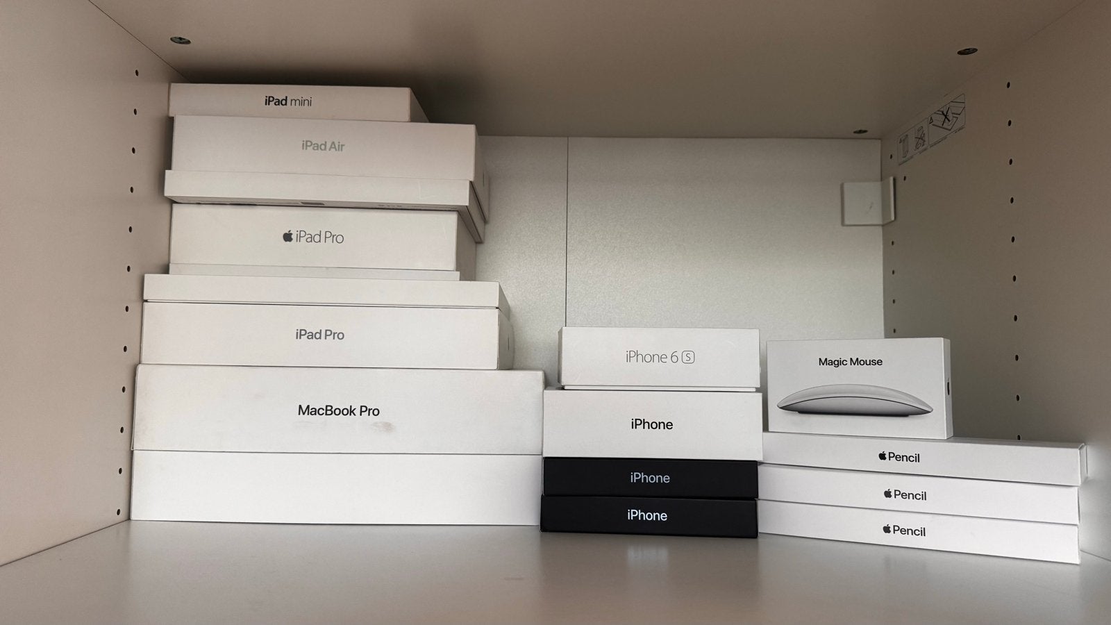 Foto 4 van Diverse Apple productverpakkingen (lege dozen)