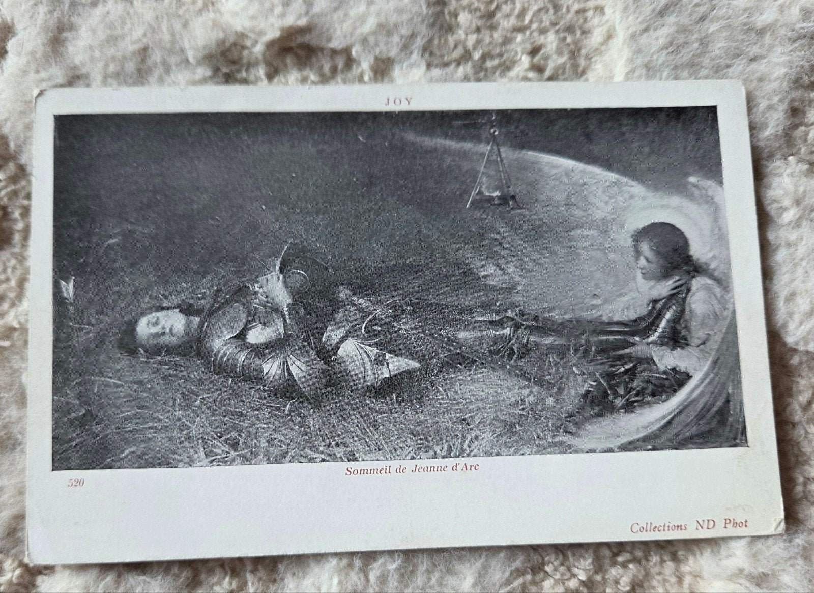 Sommeil de Jeanne d'Arc, Verzenden, Voor 1920, Ongelopen, Overige thema's