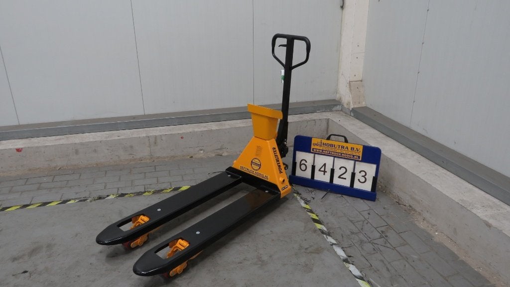 Weegpalletwagen  weegpalletruck, Powerlifter, Ophalen of Verzenden, 1000 tot 2000 kg, Handmatig