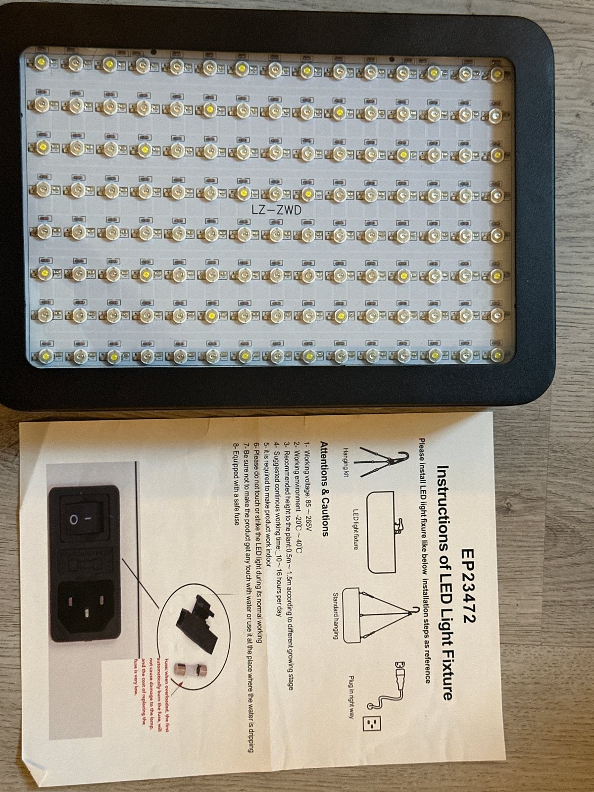 LED Kweeklamp - Full Spectrum Groeilicht voor Planten, Ophalen, Nieuw, Overige merken, Overige typen
