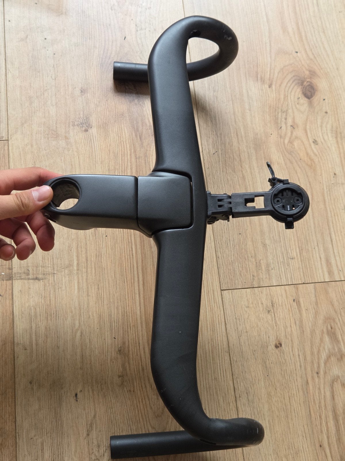 Trek Madone Bontrager SLR stuur en stuurpen combinatie, Stuur, Ophalen of Verzenden, Zo goed als nieuw, Bontrager