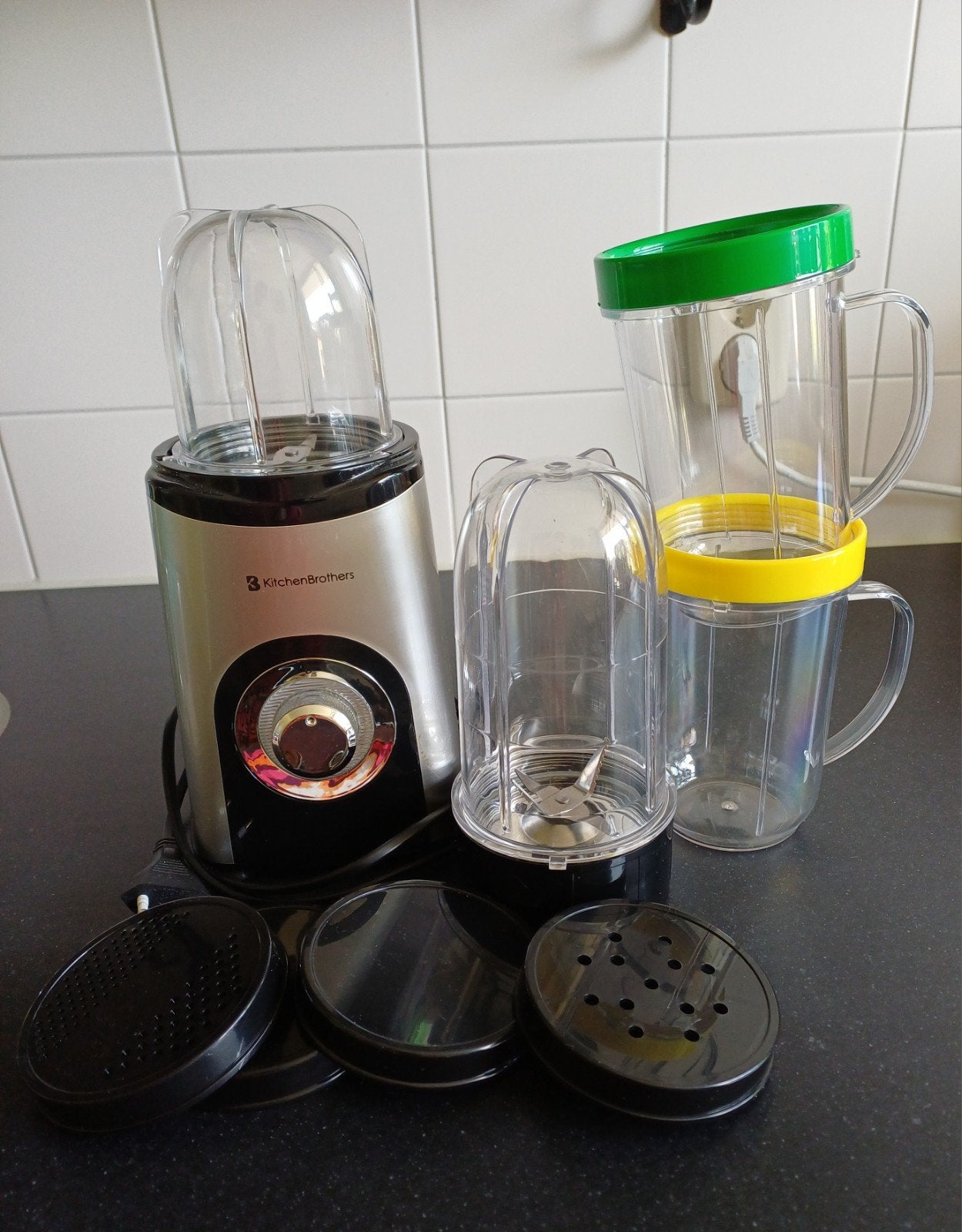 KitchenBrothers Smoothie Blender (model KB678), als nieuw, Ophalen of Verzenden, Zo goed als nieuw, Blender