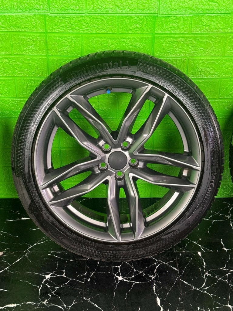 Audi A1 S1 Golf 4 Bora A3 velgen 18" 5x100 winterset 8mm, Niet ingevuld, 18 inch, Gebruikt, Banden en Velgen