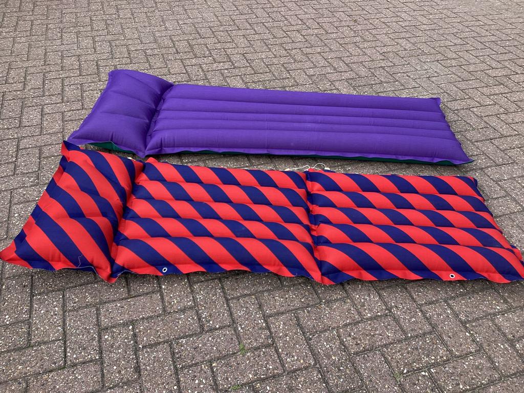 Luchtbed vintage retro 60 x 180, Ophalen of Verzenden, Zo goed als nieuw
