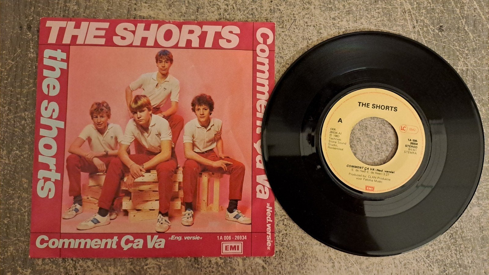 The shorts Shorts  - comment ca va, Gebruikt, 7 inch, Pop, Fotohoes