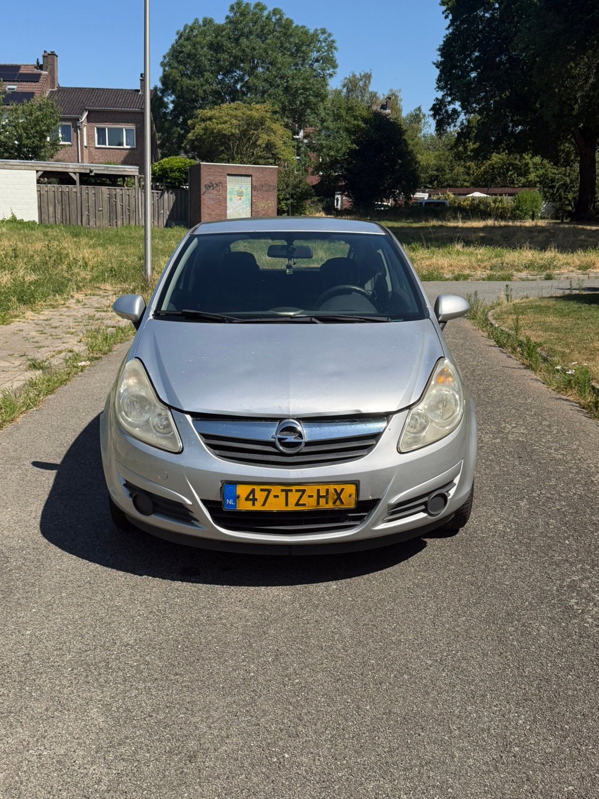 Opel Corsa 1.2 16V 3D WR 2007 Grijs, Auto's, Opel, Voorwielaandrijving, 450 kg, 40 €/maand, 4 cilinders