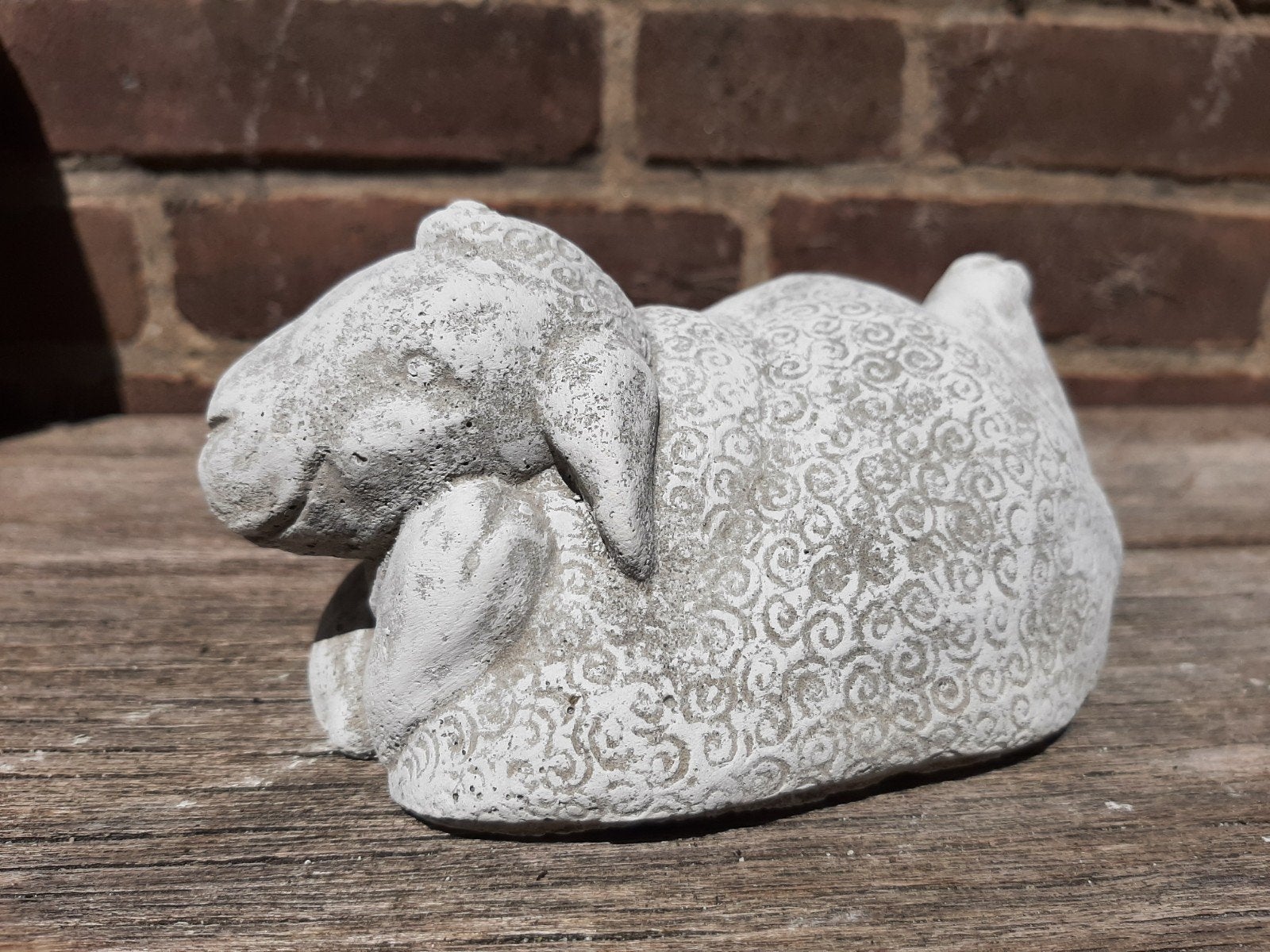 Schaap betonnen beeld tuinbeeld beton beeldje schaapje, Tuin en Terras, Tuinbeelden, Ophalen of Verzenden