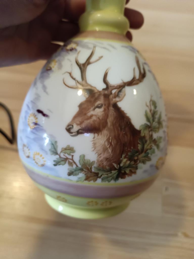 Decoratieve vaas met hertenprint - 29 cm, Ophalen