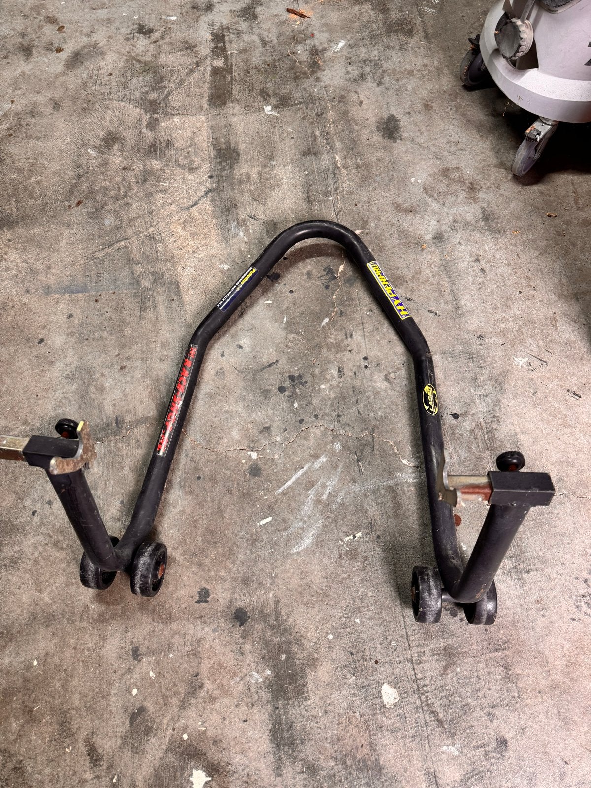 Motorsteun / paddockstand /Motorbok, Motoren, Ophalen, Gebruikt