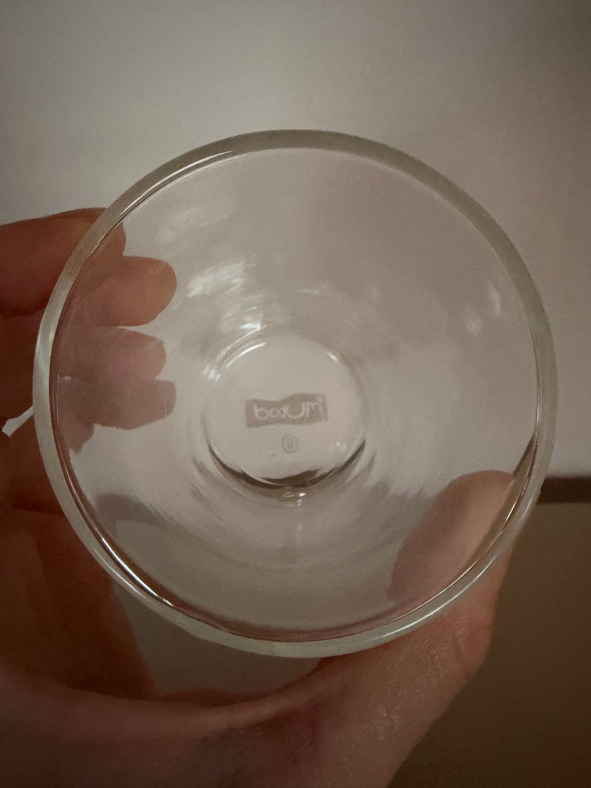Bodum dubbelwandig glas, Ophalen of Verzenden, Zo goed als nieuw, Glas, Bodum