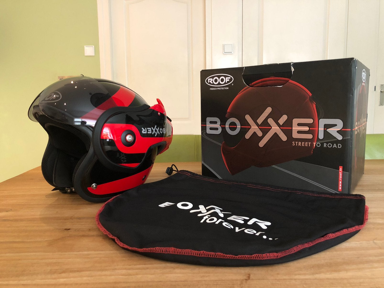 Roof Boxxer - XXL, Motoren, Kleding | Motorhelmen, Overige merken, Systeemhelm, Ophalen of Verzenden, XXL