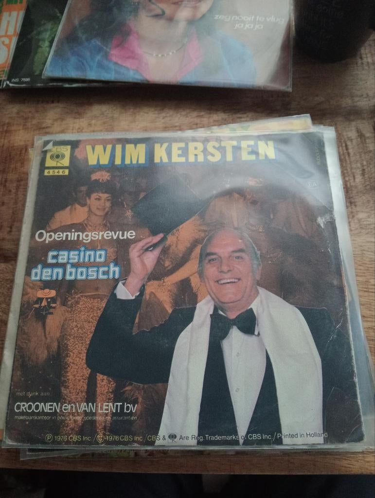 Wim Kersten - casino den Bosch, Cd's en Dvd's, Vinyl | Nederlandstalig, Ophalen of Verzenden, Zo goed als nieuw, Overige formaten