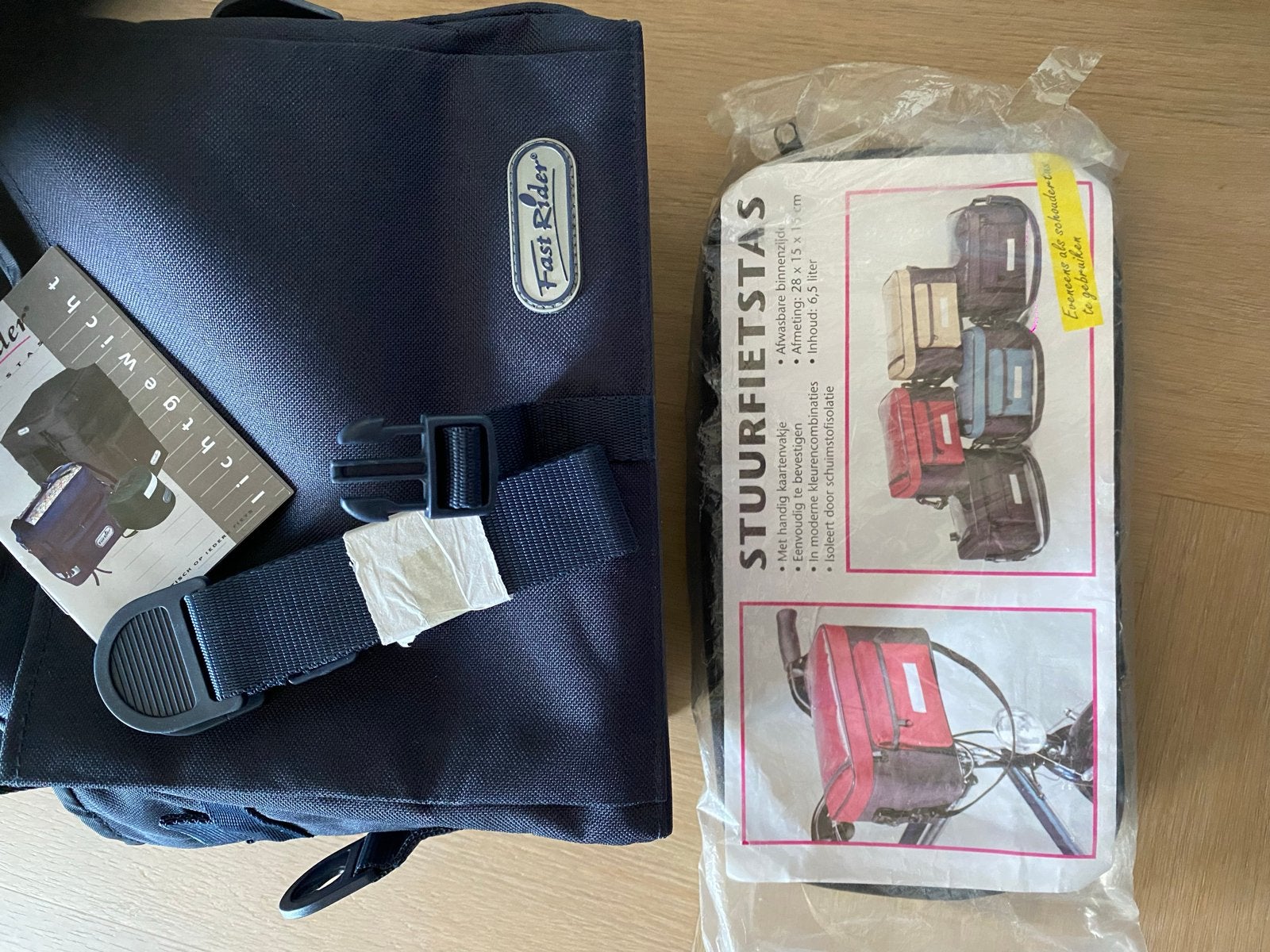 Fast Rider Stuurtas - Nieuw in verpakking - 2 stuks!, Fietsen en Brommers, Fietsaccessoires | Fietstassen, Ophalen of Verzenden