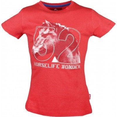 Rood tango red Red Horse T-shirt maat 128 140 152 164 en 176, Kinderen, Dressuur, Nieuw, Ophalen of Verzenden