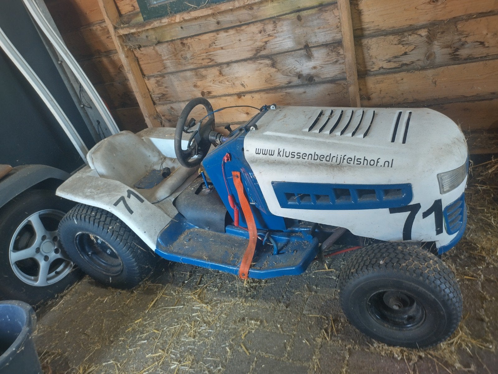tk snelle race zitmaaier, 21 pk b&s motor, Tuin en Terras, Zitmaaiers, Ophalen of Verzenden