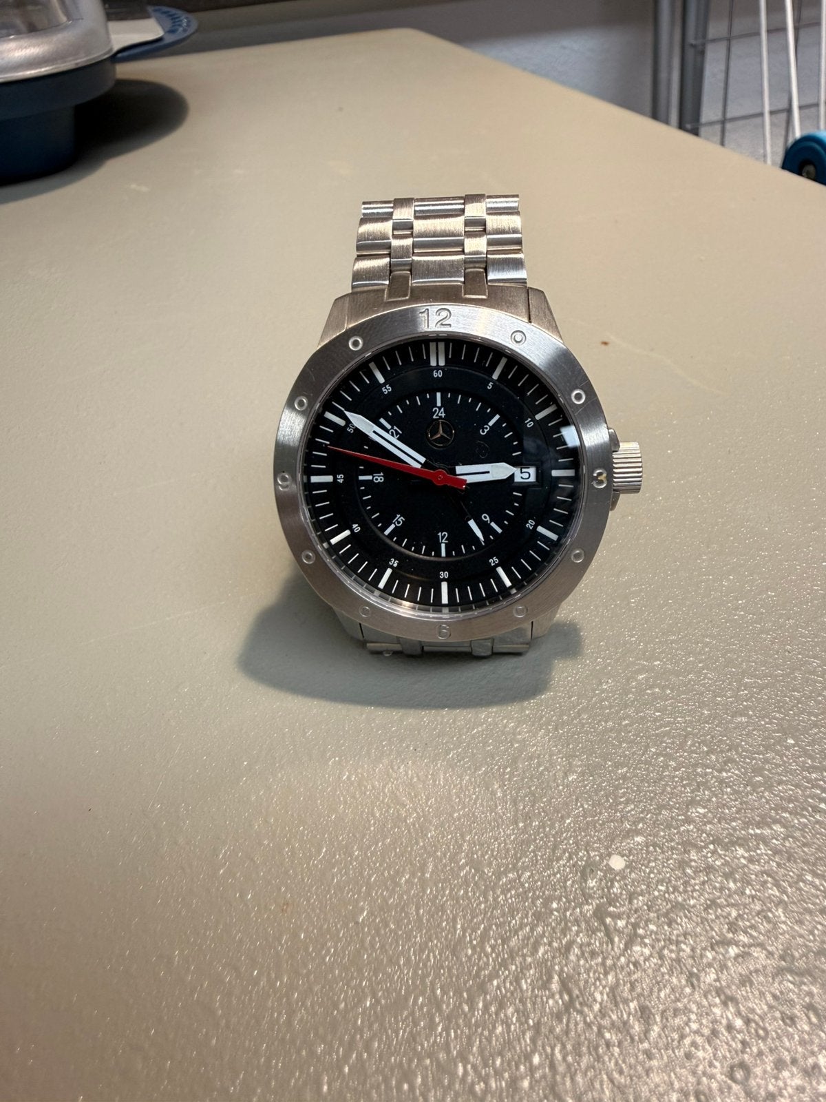 Mercedes motorsport horloge nieuw vintage, Ophalen of Verzenden, Zo goed als nieuw, Overige merken