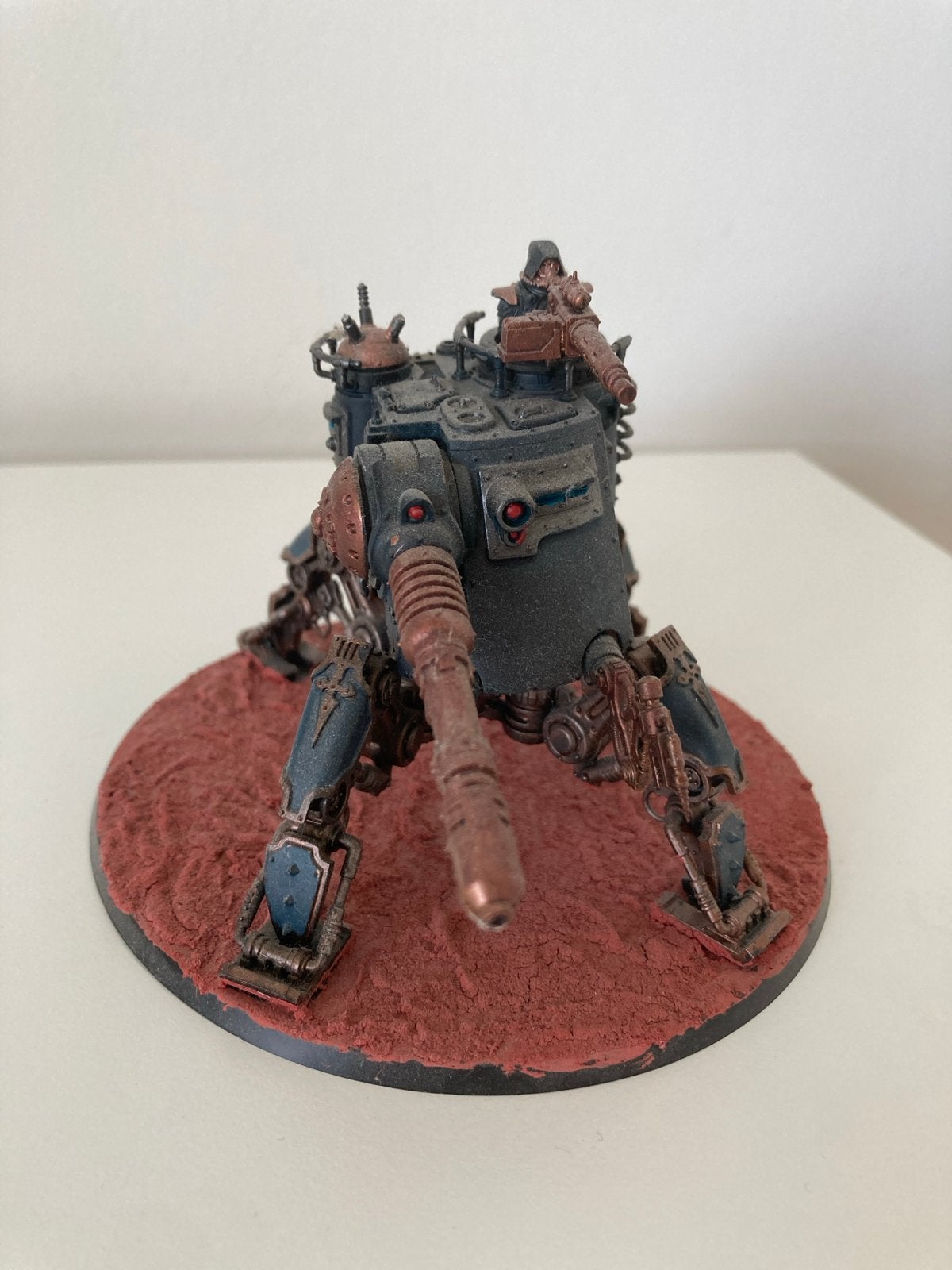 Warhammer 40K Ad Mech Skorpius Dunecrawler geverfd, Ophalen of Verzenden, Warhammer 40000, Figuurtje(s), Geverfd