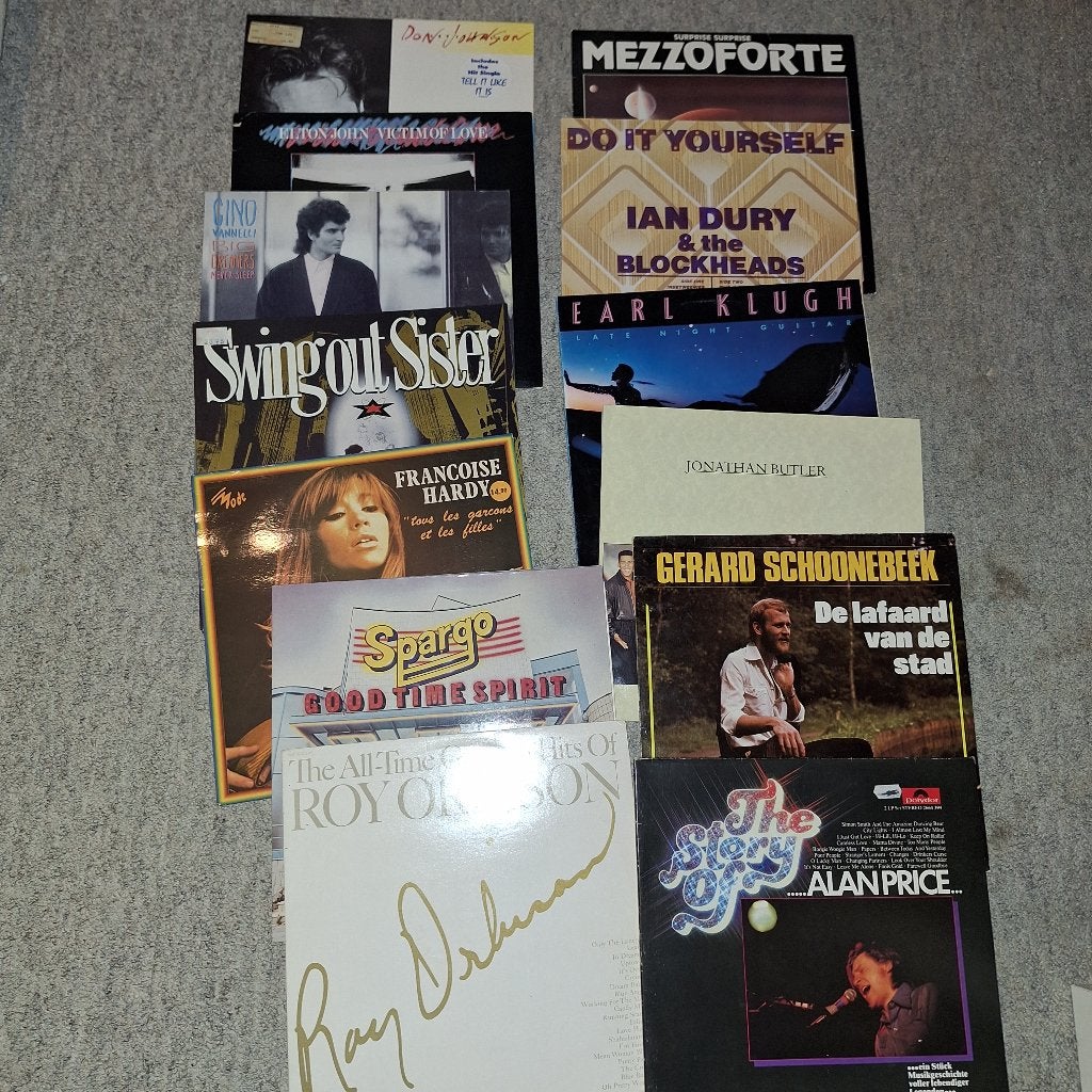 elpees, Ophalen, Zo goed als nieuw, 12 inch