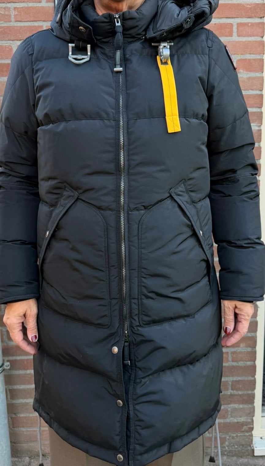 Parajumpers Long Bear Dames Winterjas Zwart Maat XL, Ophalen of Verzenden, Zo goed als nieuw, Maat 46/48 (XL) of groter, Zwart