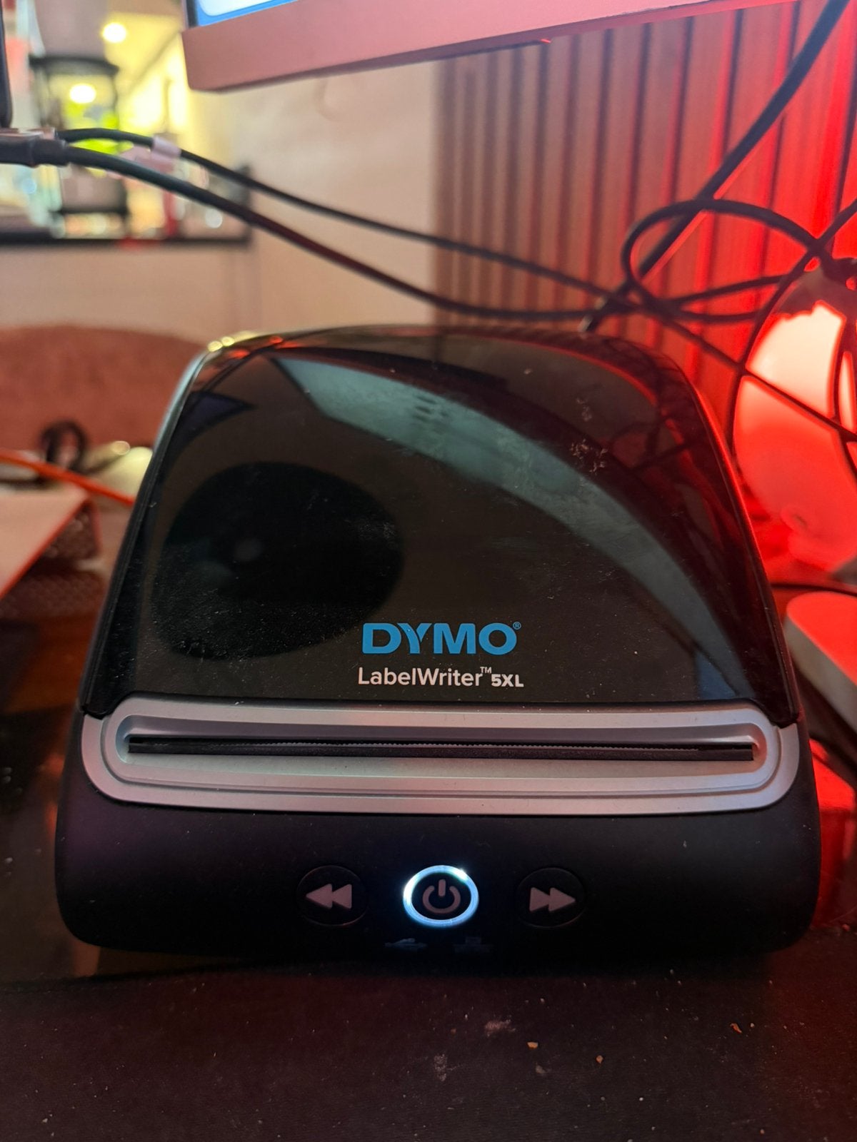 Dymo LabelWriter 5XL, Computers en Software, Labelprinters, Zo goed als nieuw, Qwerty, Etiket, Tape-label, Ophalen of Verzenden