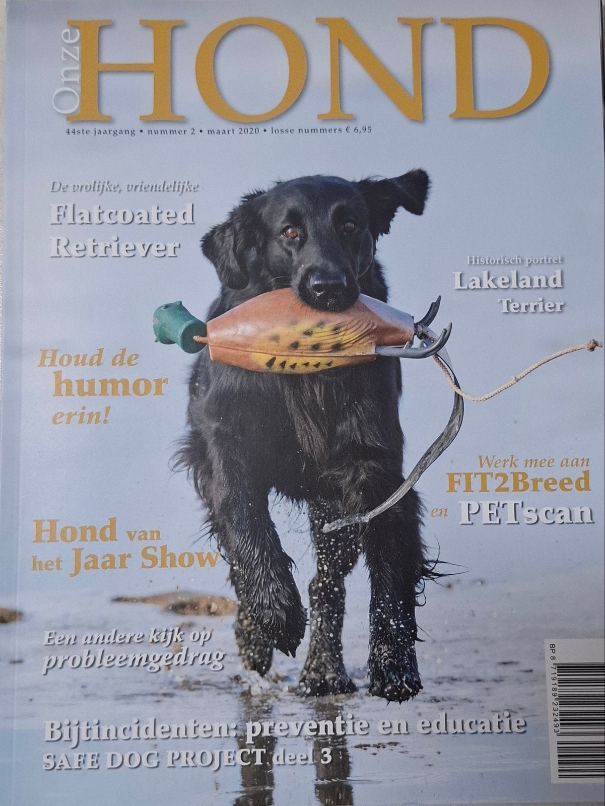 Onze Hond 2020 nr 2 - Flatcoated Retriever - Nieuw, Ophalen of Verzenden, Nieuw, Overige onderwerpen