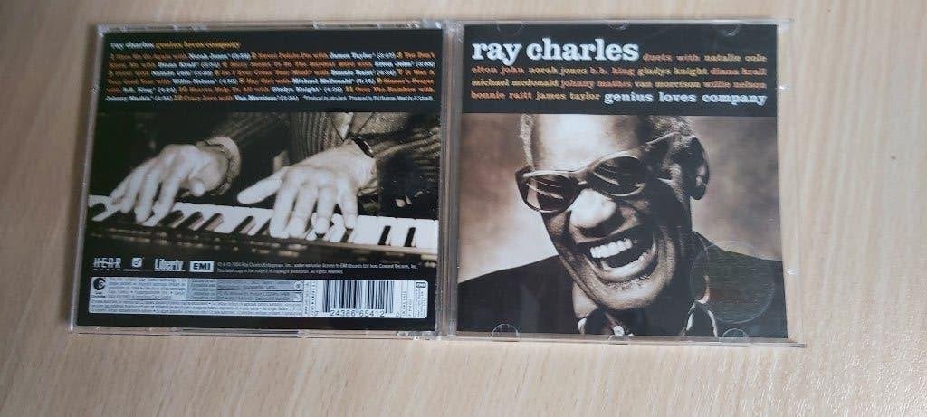 Ray Charles Genious loves Company(Bonnie Raitt,Van Morrison, Pop, Ophalen of Verzenden, Zo goed als nieuw, Album