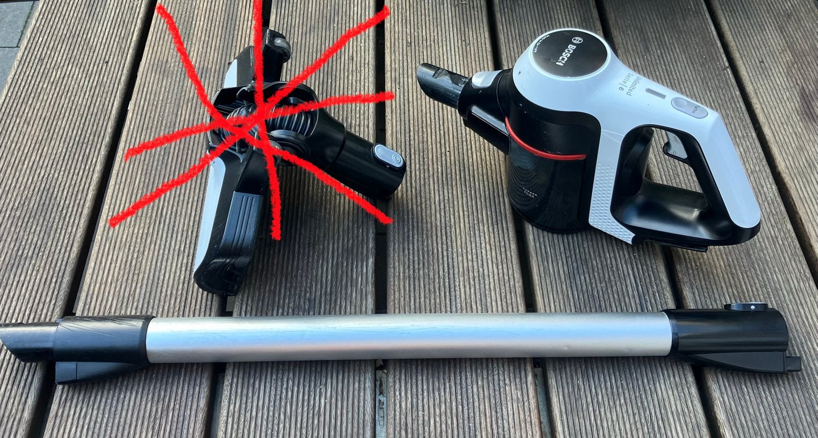 Bosch unlimited serie 6, Ophalen, Gebruikt, Bosch, Reservoir